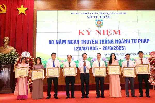 Ngành Tư pháp Quảng Ninh 44 năm đồng hành cùng sự phát triển của tỉnh