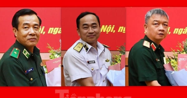 Thủ tướng bổ nhiệm Tư lệnh Hải quân, Biên phòng và Quân khu 3