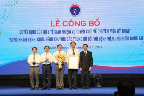 Bệnh viện Ung bướu Nghệ An được giao nhiệm vụ phát triển y tế chuyên sâu