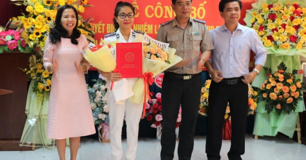 Bà Lê Thị Mạnh Hà tiếp tục giữ chức Chi Cục trưởng Chi cục Thi hành án dân sự TP Biên Hoà