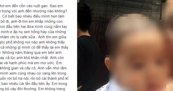 Người chồng có vợ và con gái mất tích viết tâm thư mong vợ con trở về trong "vô vọng"