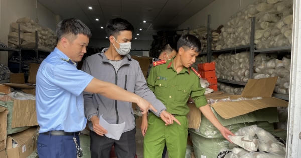 Một “tổng kho” hàng giả giày dép hiệu “Nike”, “Louis Vutton” ở Hải Phòng bị triệt phá