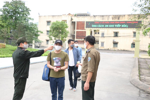 Quảng Ninh: Toàn bộ công nhân Công ty than Vàng Danh sẽ được lấy mẫu xét nghiệm Covid-19