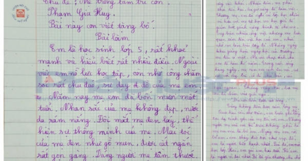 Nhói lòng món quà cậu bé tặng ông bố “gà trống nuôi con” ngày sinh nhật!