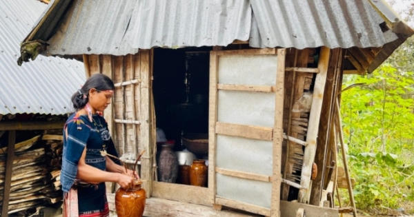 Cúng kho lúa đầu năm, nét đẹp văn hóa của người Bahnar