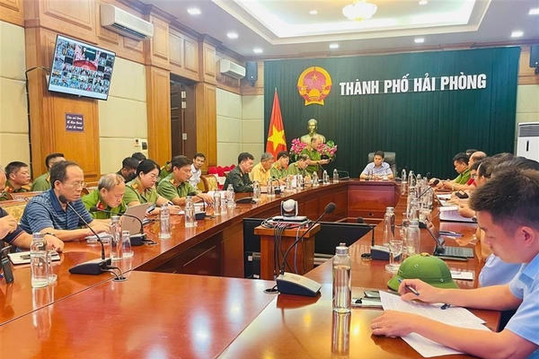 Bộ Công an thành lập Sở chỉ huy tiền phương chủ động ứng phó bão wipha Bộ Công an thành lập Sở chỉ huy tiền phương chủ động ứng phó bão wipha