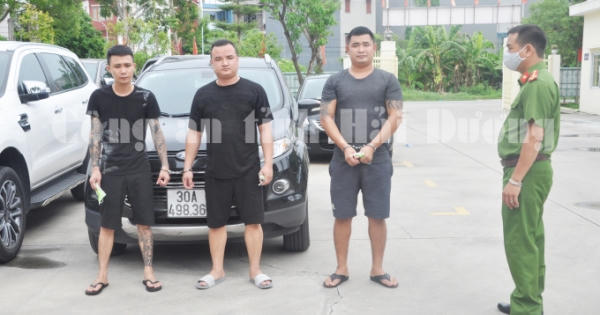Hải Dương: Khởi tố bắt giam 3 đối tượng mang hung khí đi đánh người