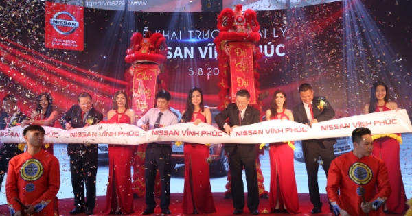 Khai trương đại lý ô tô Nissan Vĩnh Phúc