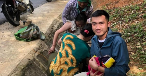Nghệ An: Trung úy Công an giúp sản phụ vượt cạn thành công bên vệ đường