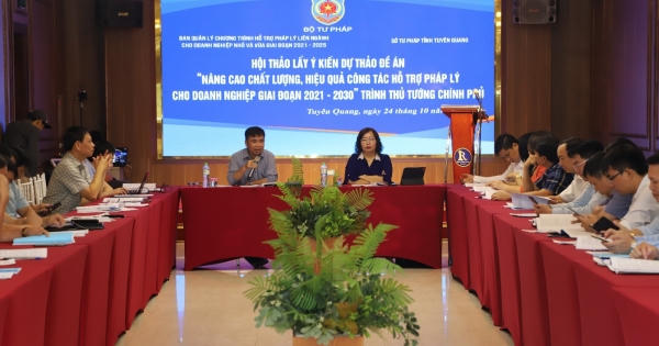 Nâng cao chất lượng, hiệu quả công tác hỗ trợ pháp lý cho doanh nghiệp Nâng cao chất lượng, hiệu quả công tác hỗ trợ pháp lý cho doanh nghiệp