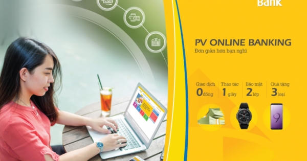 Thoải mái trải nghiệm, “rinh” quà liền tay tại PVcomBank