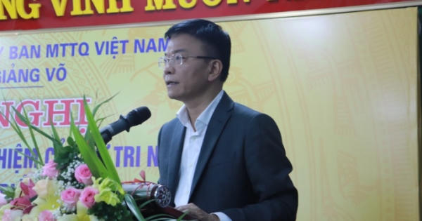 Cử tri đồng ý giới thiệu Bộ trưởng Bộ Tư pháp ứng cử đại biểu Quốc hội