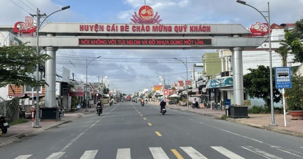 Công nhận huyện Cái Bè đạt chuẩn nông thôn mới