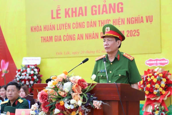 Trung đoàn Cảnh sát cơ động Tây Nguyên Tổ chức Khóa huấn luyện năm 2025