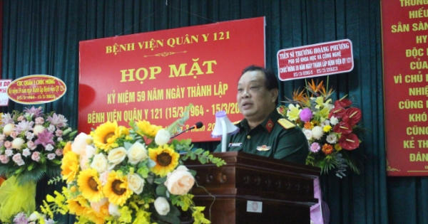 Bệnh viện Quân y 121 kỷ niệm 59 năm ngày thành lập