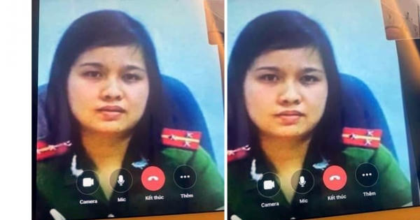 Giả danh Công an gọi zalo có hình ảnh lừa kích hoạt định danh tài khoản ngân hàng