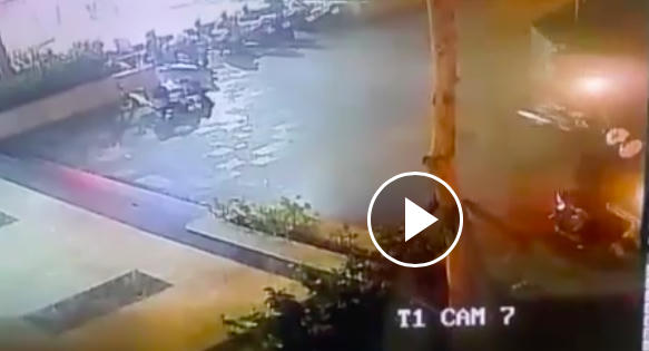 Ngang nhiên trộm xe Honda SH ở khu chung cư Green Stars