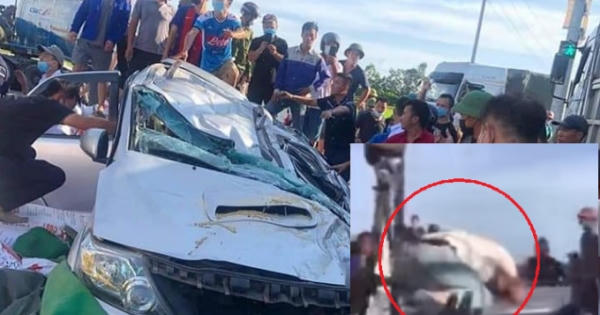 Video: Người đàn ông có hành động đáng chú ý khi được cứu ra khỏi chiếc ô tô bẹp rúm!