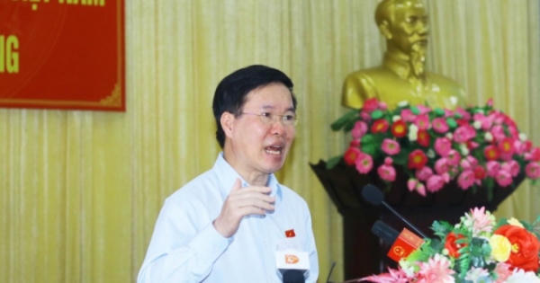 Thường trực Ban Bí thư Võ Văn Thưởng: 'Cán bộ phải giải quyết việc của dân như việc của mình' Thường trực Ban Bí thư Võ Văn Thưởng: 'Cán bộ phải giải quyết việc của dân như việc của mình'