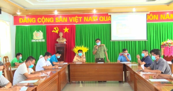 An Giang: Tuyên truyền, hướng dẫn phòng chống dịch Covid-19 cho các đơn vị kinh doanh vận tải