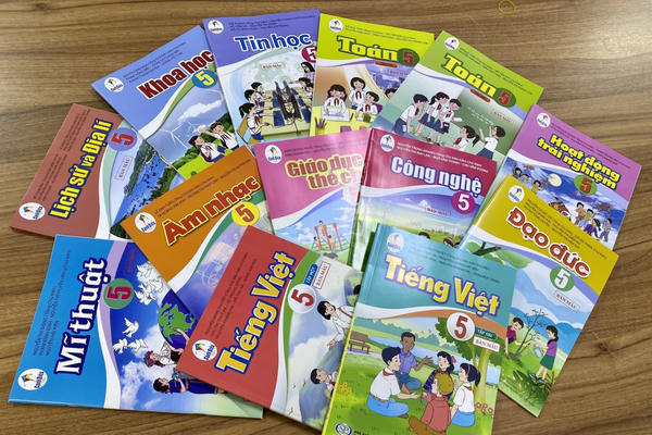 Nhiều khối lớp, môn học ở Tiền Giang chỉ sử dụng một bộ SGK