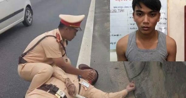 Khởi tố lái xe container hất văng CSGT xuống đường Khởi tố lái xe container hất văng CSGT xuống đường