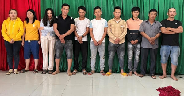Triệt phá 2 sòng bạc được bố trí nhiều lớp để qua mặt cơ quan chức năng ở Đồng Nai