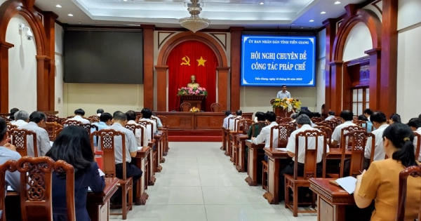 Đẩy mạnh công tác pháp chế tại Tiền Giang