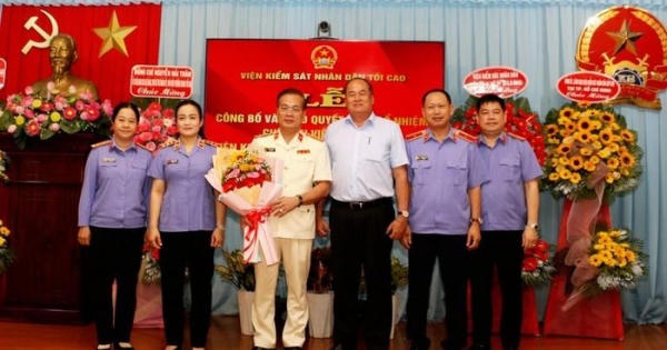 Tỉnh An Giang có tân Viện trưởng Viện kiểm sát nhân dân