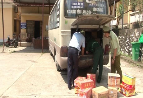 Lạng Sơn: Phát hiện và thu giữ 700 quả trứng thối vận chuyển từ Trung Quốc