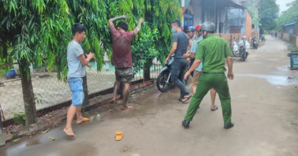 Bình Phước: Khống chế nam thanh niên ngáo đá đập đầu xuống đường
