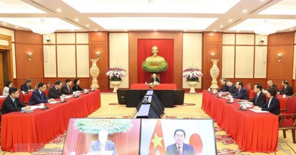 Tổng Bí thư nêu những phương hướng nhằm tăng cường quan hệ Việt-Nhật