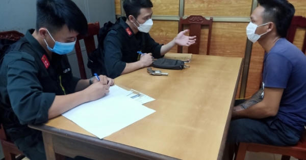 Thanh Hoá: Bắt quả tang đối tượng tàng trữ vũ khí trái phép