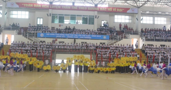 Phú Thọ: Khai mạc Hội khỏe Phù đồng lần thứ XVIII năm 2018