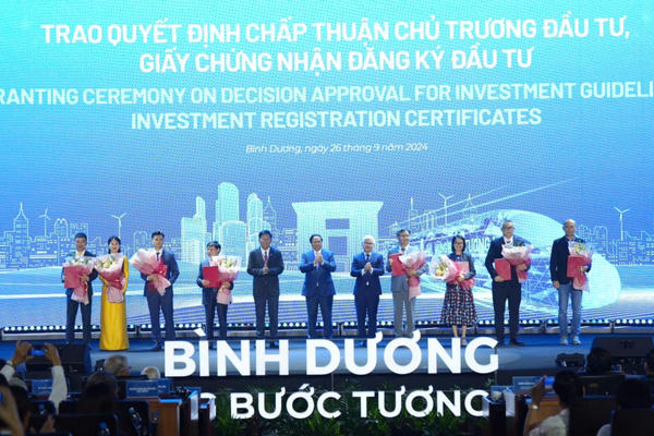 Thu hút 1,8 tỷ USD, Bình Dương đứng thứ 2 cả nước về vốn FDI