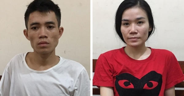 Đôi nam nữ Quế Phong về xuôi cùng 1kg “hàng trắng”