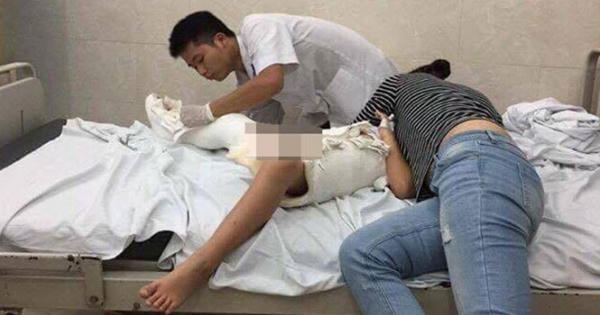 Sau vụ học sinh gãy chân, cấm các trường trông giữ xe ô tô