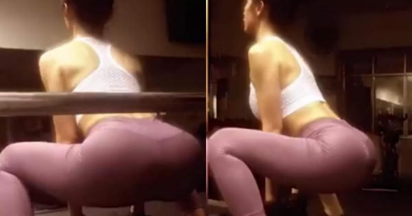 Angela Phương Trinh bị "quay lén" vòng 3 tròn trĩnh 1m ở phòng tập Angela Phương Trinh bị "quay lén" vòng 3 tròn trĩnh 1m ở phòng tập