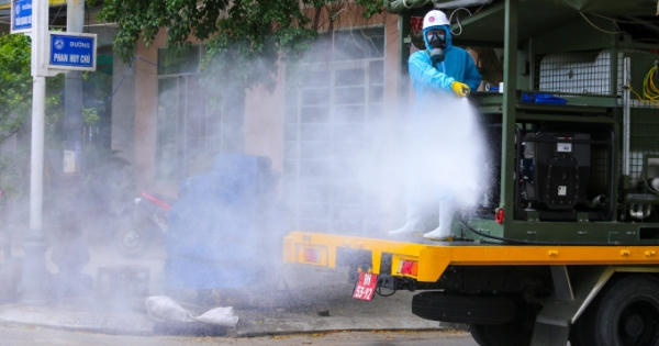 Đà Nẵng tiến hành hành khử trùng và xử lý môi trường nhiều khu vực
