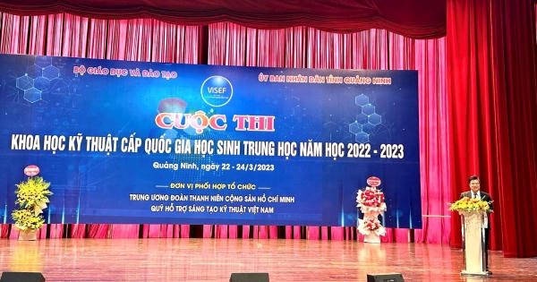 Gần 150 dự án tham dự Cuộc thi khoa học, kỹ thuật cấp quốc gia học sinh trung học Gần 150 dự án tham dự Cuộc thi khoa học, kỹ thuật cấp quốc gia học sinh trung học