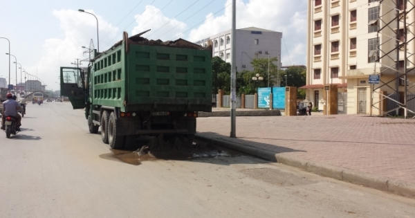 Thua "giặc xe tải", TTGT Nam Từ Liêm sẽ kiên quyết xử lý