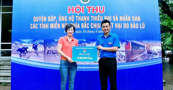 Chung tay giúp đỡ nhân dân các tỉnh miền núi phía Bắc
