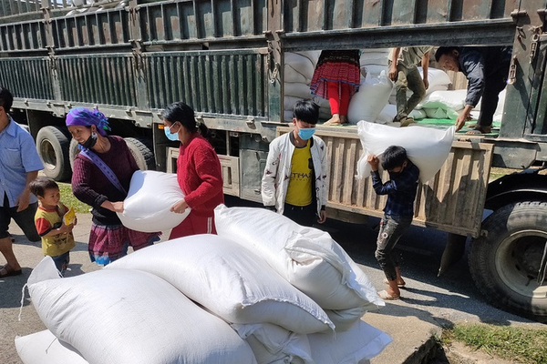 Xuất cấp hơn 1.400 tấn gạo cho 3 địa phương dịp giáp hạt đầu năm 2025