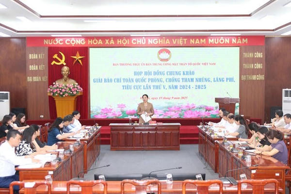 91 tác phẩm vào Chung khảo Giải báo chí toàn quốc phòng, chống tham nhũng, lãng phí, tiêu cực lần thứ V 91 tác phẩm vào Chung khảo Giải báo chí toàn quốc phòng, chống tham nhũng, lãng phí, tiêu cực lần thứ V