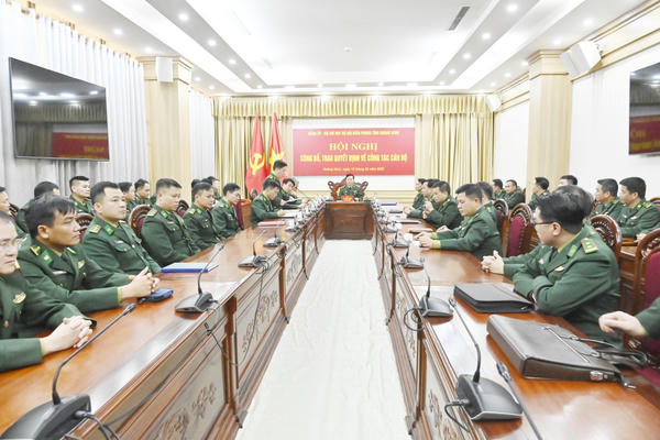 Bộ đội Biên phòng Quảng Ninh trao quyết định bổ nhiệm điều động cán bộ