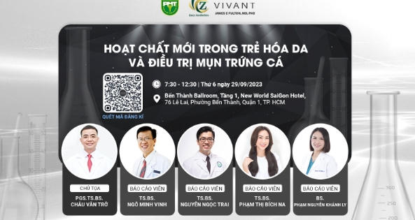 Hoạt chất mới trong trẻ hóa da và điều trị mụn trứng cá Hoạt chất mới trong trẻ hóa da và điều trị mụn trứng cá