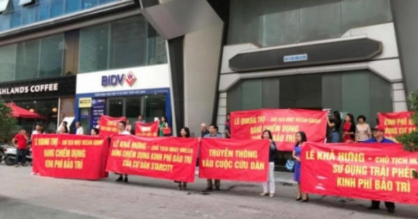 'Cuộc chiến' ở chung cư: Đấu tranh lấy 'danh tiếng' để trục lợi