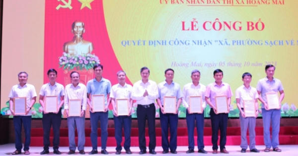 100% xã, phường trên địa bàn thị xã Hoàng Mai "sạch ma túy"