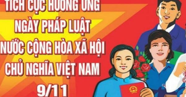 Hưởng ứng Ngày Pháp luật năm 2018