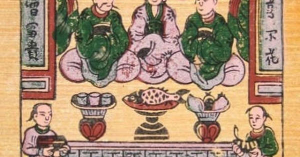 Cái tình người Việt trong sự tích ông Công ông Táo